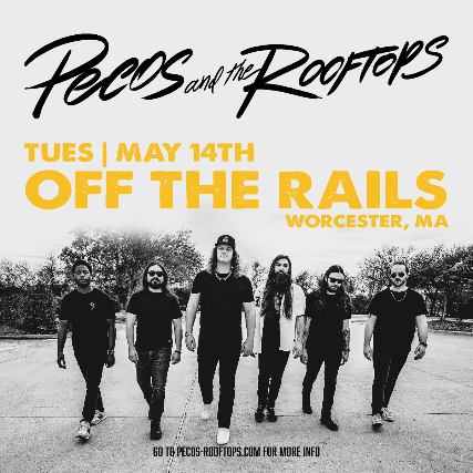 Pecos And The Rooftops at Off The Rails Music Venue