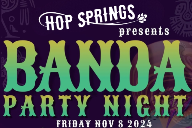 Banda Party Night at Hop Springs – Murfreesboro, TN