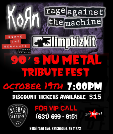 90's Nu Metal Tribute Fest at Stereo Garden