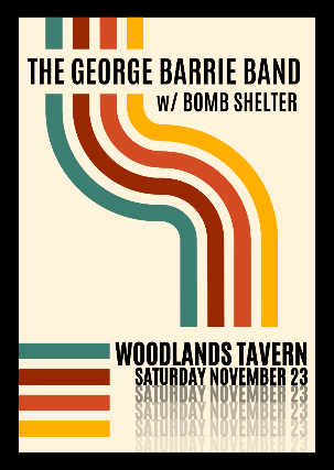 The George Barrie Band w/ Bomb Shelter at Woodlands Tavern at Woodlands Tavern – Columbus, OH