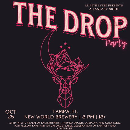 Le Petite Fete Presents: The Drop Party in Tampa at New World Music Hall – Tampa, FL