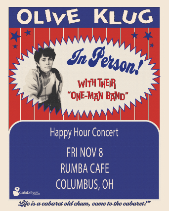 Olive Klug Happy Hour Concert! at Rumba Cafe – Columbus, OH