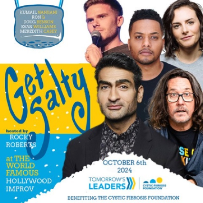 Get Salty Fundraiser ft. Kumail Nanjiani, Doug Benson, Ron G, Evan Williams, Meredith Casey, Rocky Roberts and more TBA!