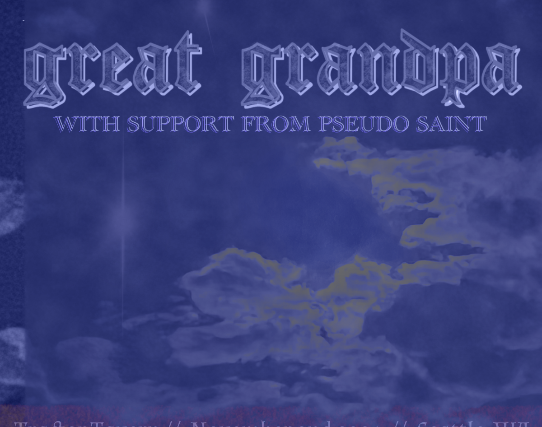 KEXP Presents: Great Grandpa w/ Pseudo Saint at Tractor – Seattle, WA