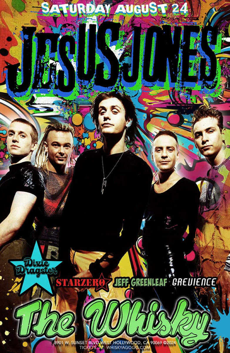 Jesus Jones, Dixie Dragster, StarZero, Jeff Greenleaf, Grievance