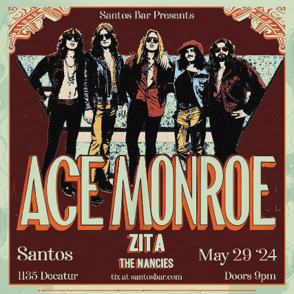 ACE MONROE W/ ZITA at Santos Bar