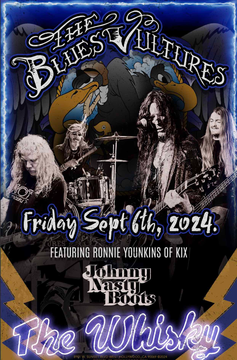 The Blues Vultures featuring Ronnie Younkins of KIX, Lyvyn Skynyrd