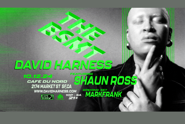 David Harness with Shaun Ross, and Markfrank at Cafe Du Nord – San Francisco, CA