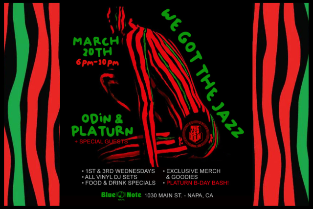 Locals Night: THE GET DOWN : A Native Tongues Appreciation Night Feat Vinyl DJs ODIN and PLATURN
