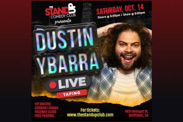 Dustin Ybarra LIVE TAPING at The Stand Up Comedy Club