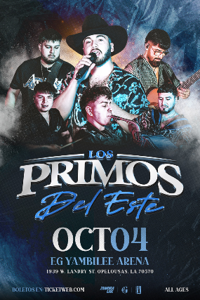 Los Primos del Este en Louisiana at EG Yambilee Arena – Opelousas, LA