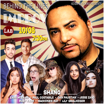 Behind the Lines ft. Keida Mascaro & more TBA! at Hollywood Improv (The Lab) – Hollywood, CA