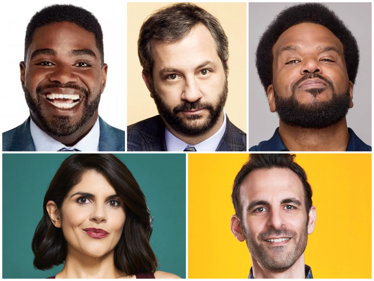 Tonight at the Improv ft. Judd Apatow, Craig Robinson, Ron Funches, Brian Monarch, Justine Marino and very special guests!