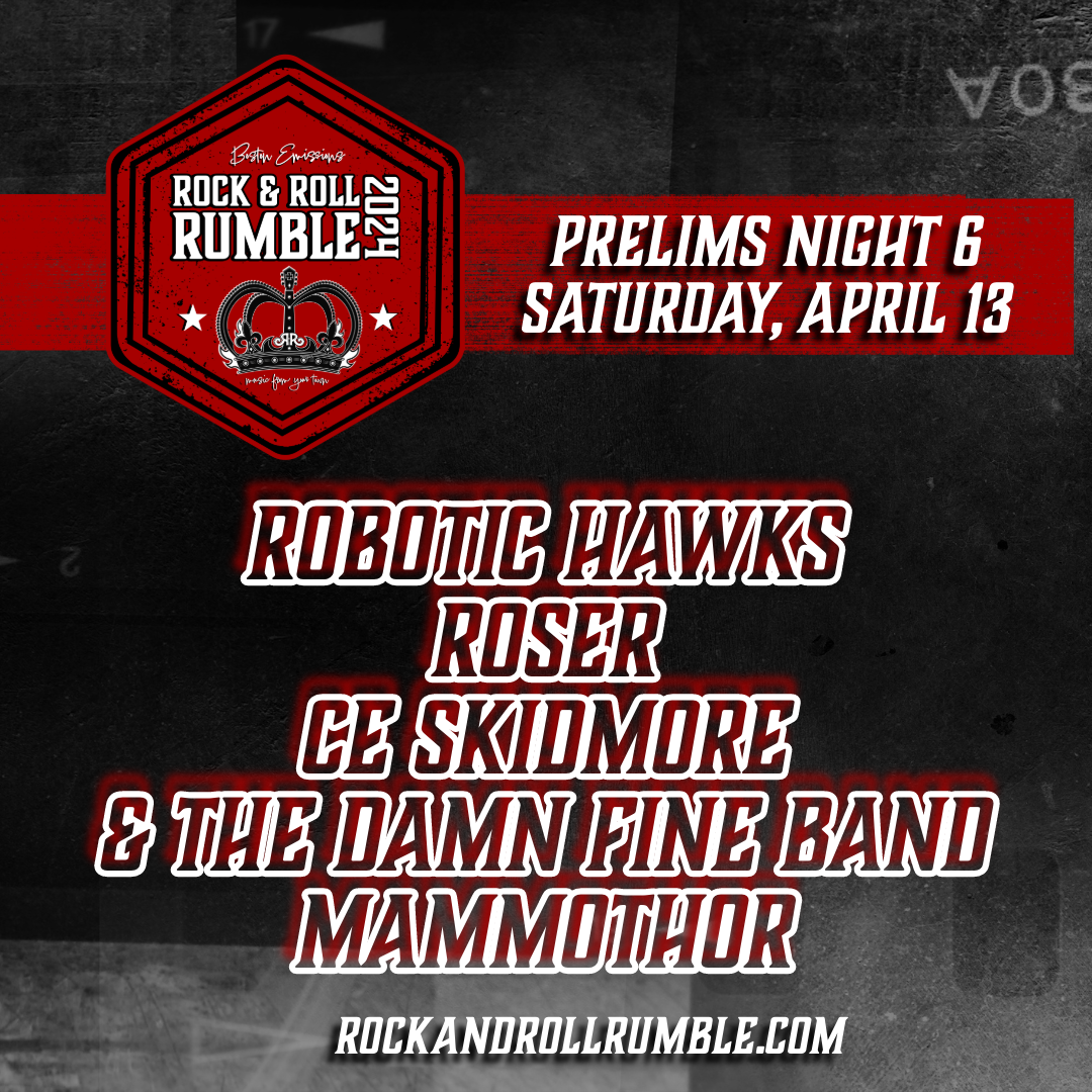 Robotic Hawks, Roser, CE Skidmore & Damn Fine Band, Mammothor | The ...