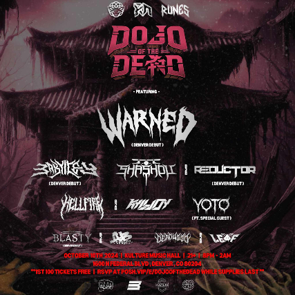 Dojo of the Dead at Kulture Music Hall – Denver, CO