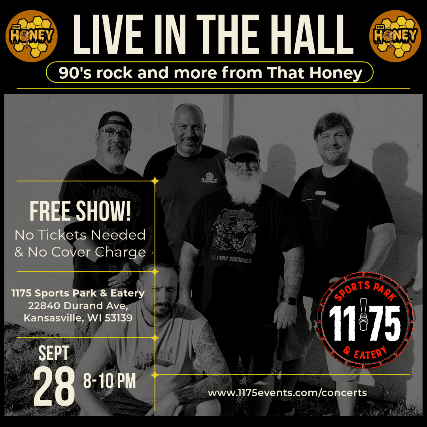 That Honey LIVE! at Live at 1175 – Kansasville, WI