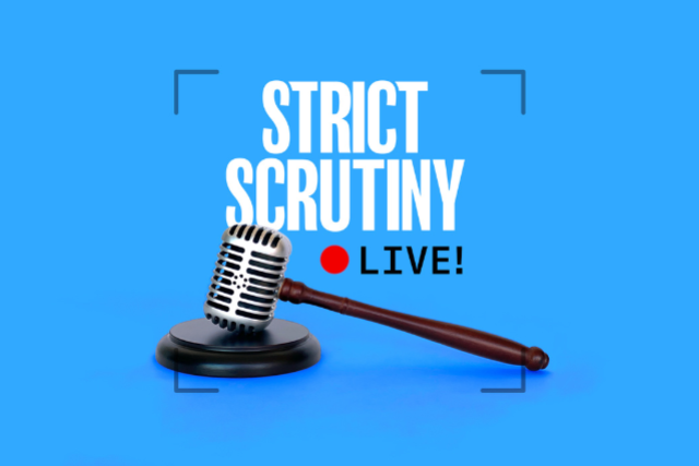 Strict Scrutiny presales in Washington