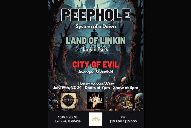 Peephole w/ Land of Linkin & City of Evil