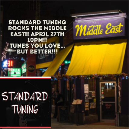 Standard Tuning at Middle East - Corner/Bakery