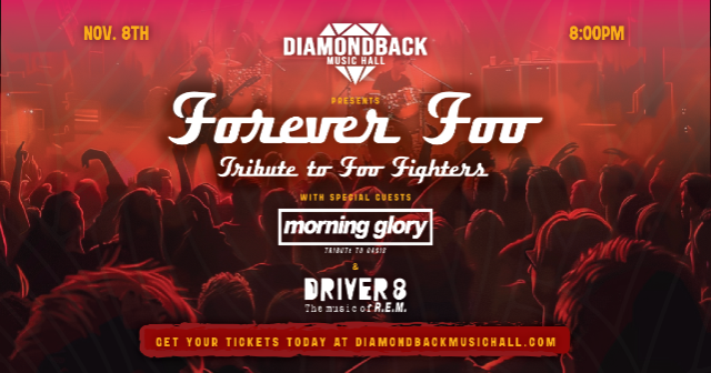 FOO FIGHTER TRIBUTE at Diamondback Music Hall – Belleville, MI