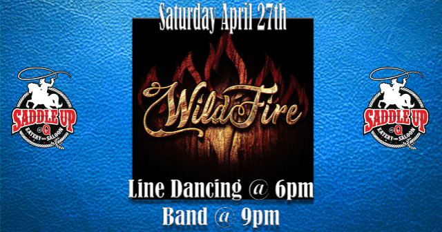 Wildfire Live at Saddle Up @ Q at Saddle Up At Q