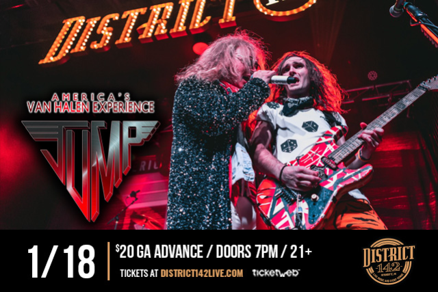 JUMP – America’s Van Halen Experience at District 142 – Wyandotte, MI