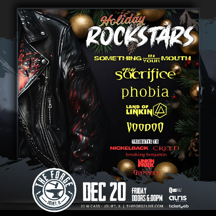 Holiday Rockstars Tribute Night to Nickelback, Creed, Breaking Benjamin, Linkin Park, & Godsmack