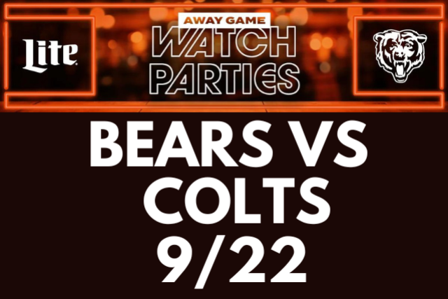 OFFICIAL CHICAGO BEARS Away Game WATCH PARTY! (Yes, Officially Official) presales in Berwyn