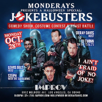 Improv Presents: MONDERAYS with Deray Davis & more!