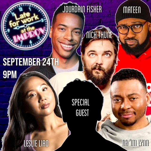 Late For Work! ft. Moses Storm, Nick Thune, Na'im Lynn, Leslie Liao, Jourdain Fisher, Mateen Stewart and more TBA!