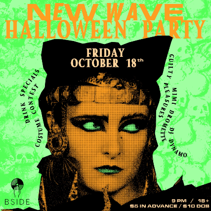 This Must Be The Place: New Wave Halloween Party at B Side Lounge – Cleveland Heights, OH