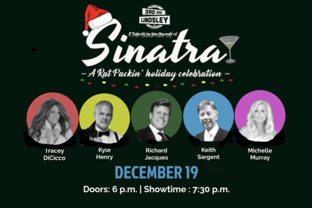 A Tribute to the Sounds of Sinatra – A Rat Packin’ Holiday Celebration at 3rd and Lindsley – Nashville, TN