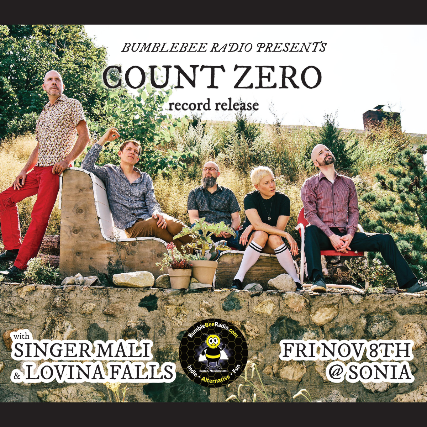 Bumble Bee Radio Presents: Count Zero, Lovina Falls, Singer Mali at Sonia – Cambridge, MA