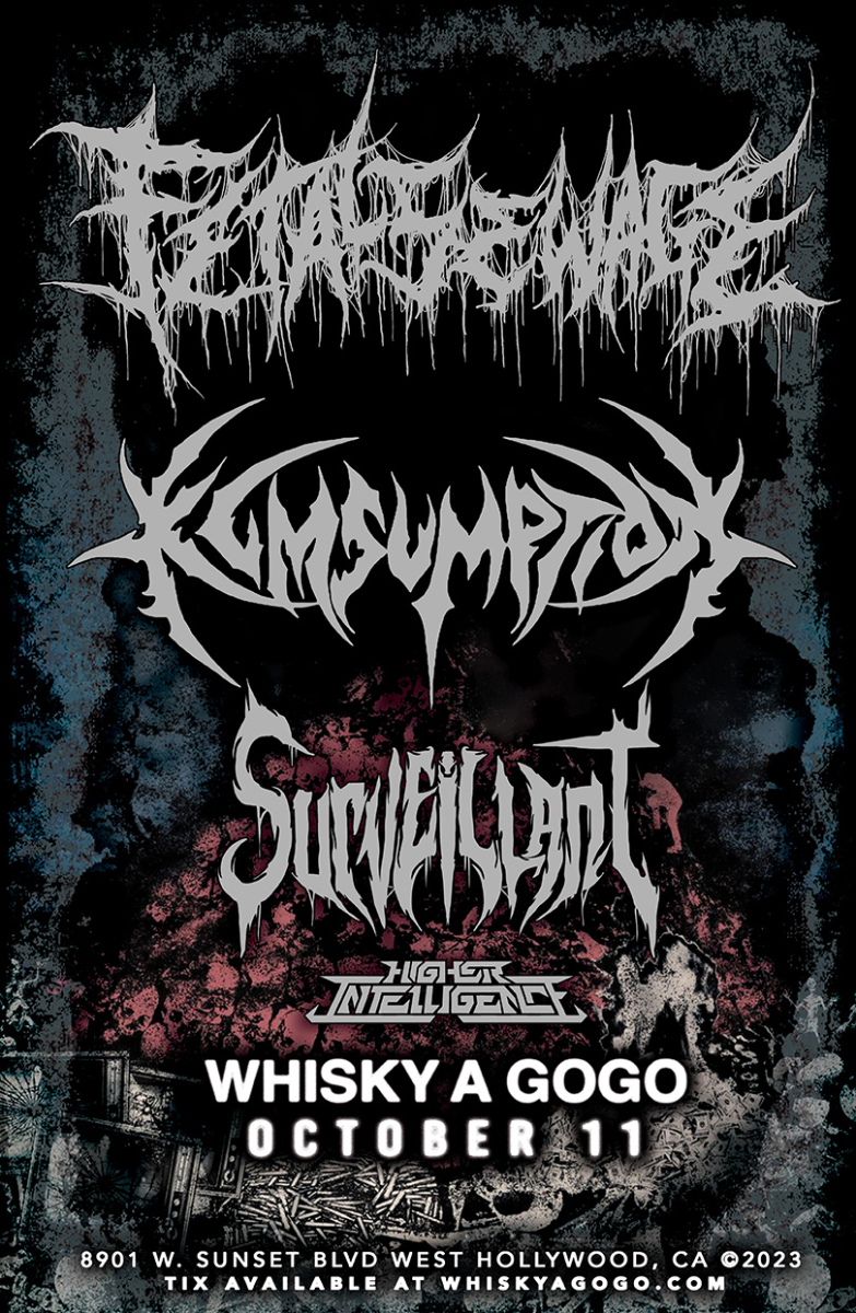 Fetal Sewage , Surveillant , Kumsumption , Black Moon Lilith, Higher Intelligence