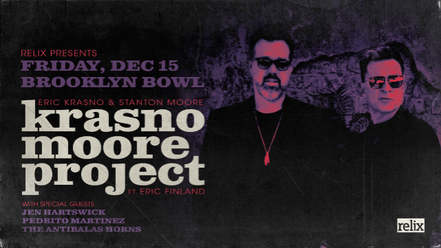 More Info for Krasno Moore Project + special guests!