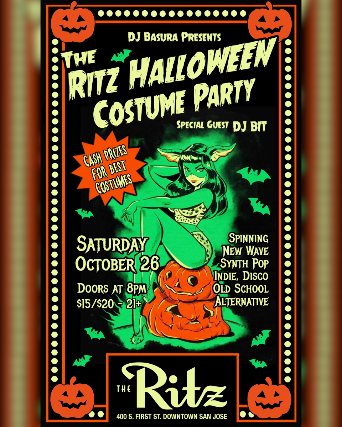 Halloween Costume Party at The Ritz – San Jose, CA