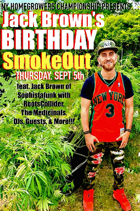 Jack Brown’s Birthday Bash feat. The Medicinals,  RootsCollider, DJs, surprise guests, & more!