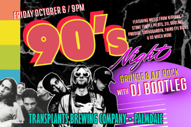 90's Night with DJ Bootleg