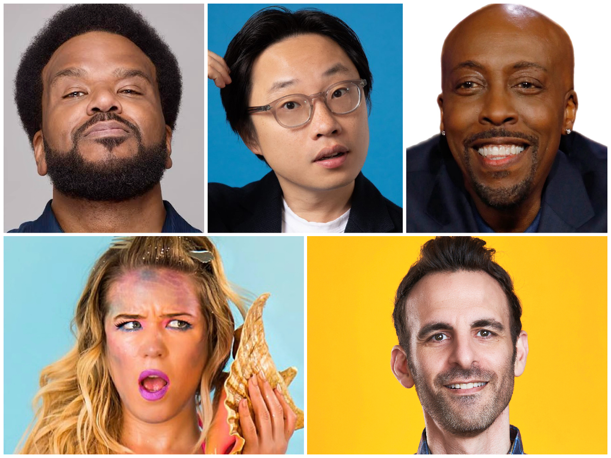 Tonight at the Improv ft. Craig Robinson, Arsenio Hall, Jimmy O Yang, Brian Monarch, Leah Knauer and special guests!