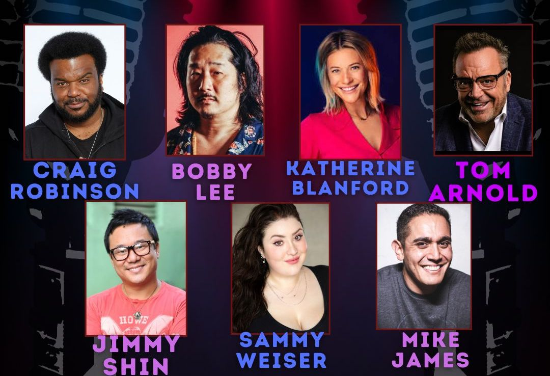 Tonight at the Improv ft. Bobby Lee, Craig Robinson, Tom Arnold, Jimmy Shin, Katherine Blanford, Mike James, Sammy Weiser and more TBA!