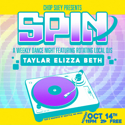 SPIN: A Weekly Dance Night Featuring Rotating Local DJs