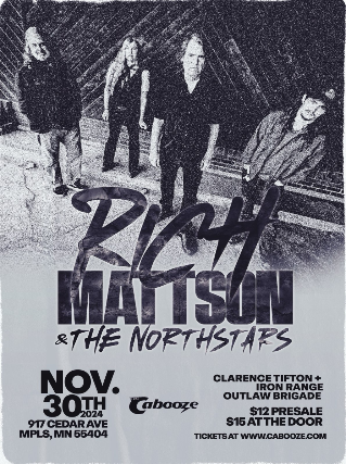 Rich Mattson & The Northstars at Cabooze – Minneapolis, MN