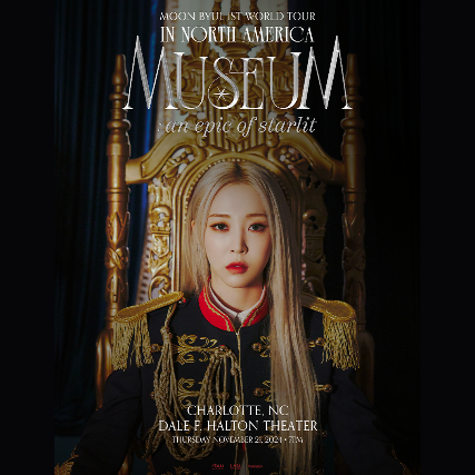 Moon Byul 1st World Tour [MUSEUM : an epic of Starlit] in Charlotte at Dale F. Halton Theater – Charlotte, NC