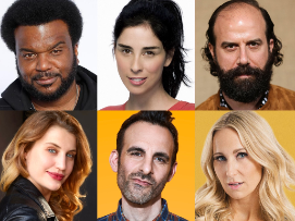Tonight at the Improv ft. Sarah Silverman, Craig Robinson, Brett Gelman, Nikki Glaser, Brian Monarch, Jeanne Whitney and very special guests!