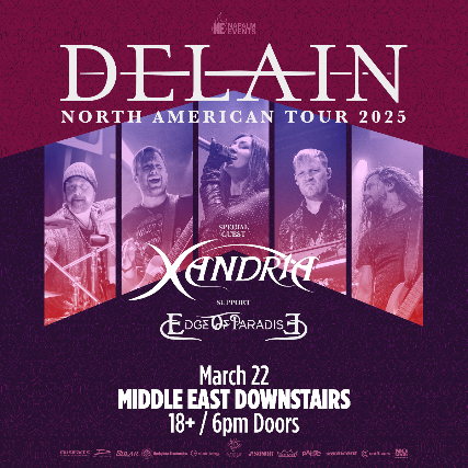 Delain, Xandria, Edge of Paradise