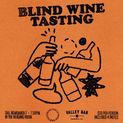 BLIND WINE TASTING at Valley Bar – Phoenix, AZ