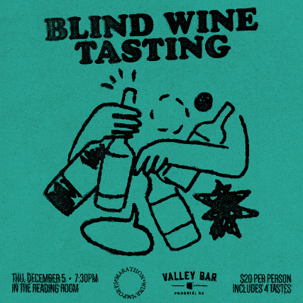 BLIND WINE TASTING at Valley Bar – Phoenix, AZ