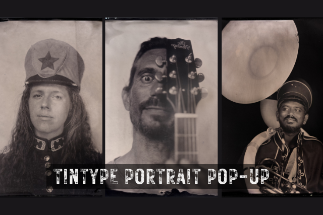 Night 1 of 2: TINTYPE PORTRAIT POP-UP by D. ANSON BRODY