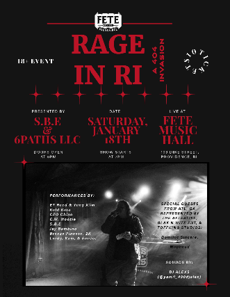 Rage in RI: A 404 Invasion at Fete Music Hall – Providence, RI