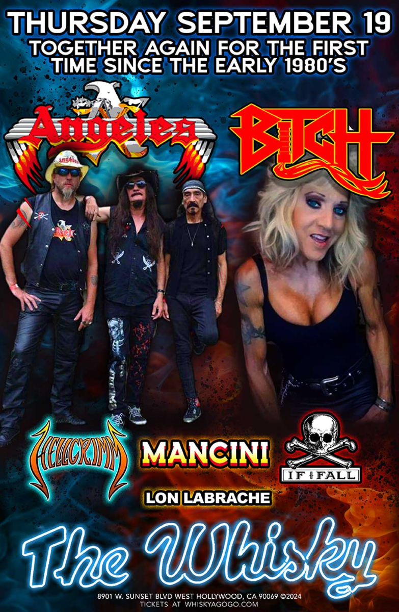 Bitch, Angeles , Hellgrimm, If I Fall, Mancini, Lon LaBrache, Stunt Pilots